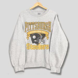 Vintage Pittsburgh Steelers Football Sweatshirt, 90s NFL Pittsburgh Steele Shirt